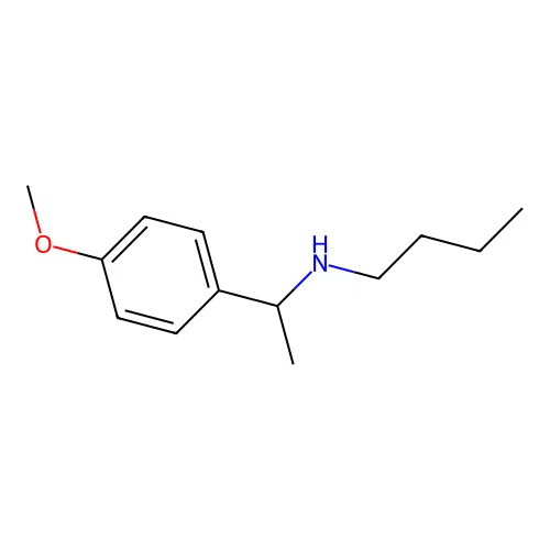 Butyl[1-(4-methoxyphenyl)ethyl]amine structure