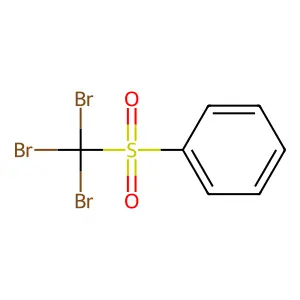 Tribromomethyl phenyl sulfone structure