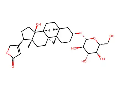 Glucodigitoxigenin structure