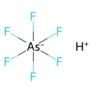 Hexafluoroarsenate structure