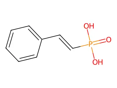 Styrylphosphonic acid structure