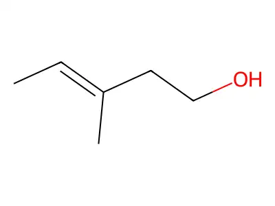 3-Methylpent-3-en-1-ol structure