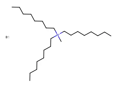 Boranuide;methyl(trioctyl)azanium structure