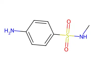 4-amino-N-methylbenzene-1-sulfonamide structure