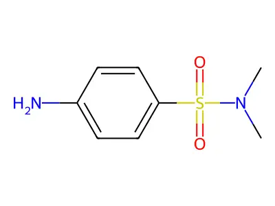 Benzenesulfonamide, 4-amino-N,N-dimethyl- structure