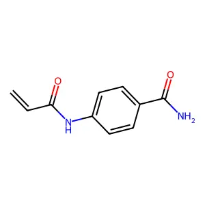 4-(Acryloylamino)benzamide structure