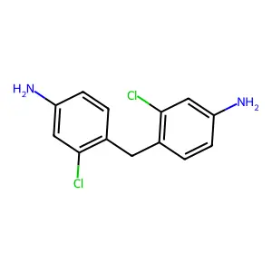 Benzenamine, 4,4'-methylenebis(3-chloro- structure
