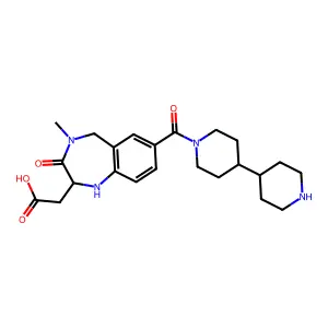 Lotrafiban structure