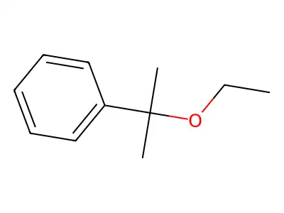 (1-Ethoxy-1-methylethyl)benzene structure