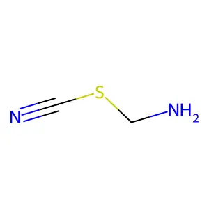 Thiocyanatomethanamine structure