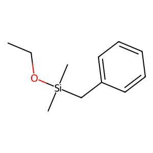 Benzene, ((ethoxydimethylsilyl)methyl)- structure