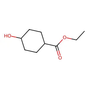 Ethyl 4-hydroxycyclohexanecarboxylate structure