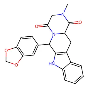 Tadalafil structure