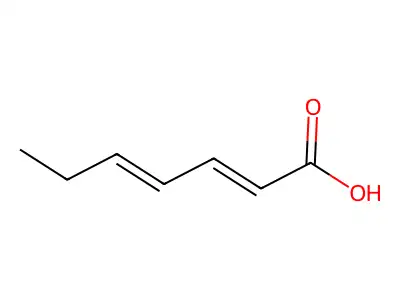 Heptadienoic acid structure