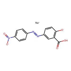 Alizarine Yellow R sodium structure