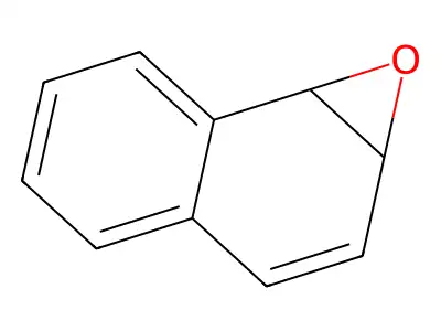 Naphthalene 1,2-oxide structure
