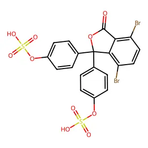 Dibromosulphthalein structure