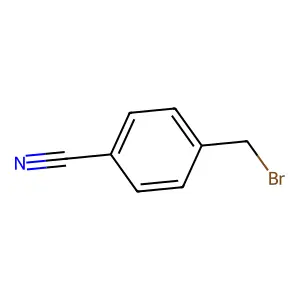 4-(Bromomethyl)benzonitrile structure