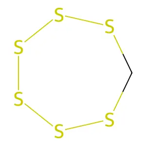 Hexathiepane structure