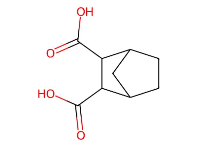2,3-Norbornanedicarboxylic acid structure