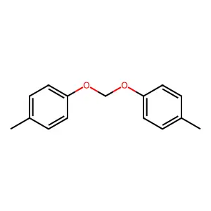 p,'-(Methylenebis(oxy))ditoluene structure