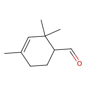 2,2,4-Trimethyl-3-cyclohexenecarboxaldehyde structure