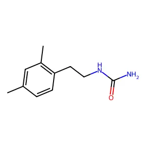 Urea, 1-(2,4-dimethylphenethyl)- structure