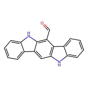 6-Formylindolo(3,2-b)carbazole structure