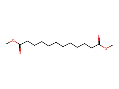 Dimethyl dodecanedioate structure