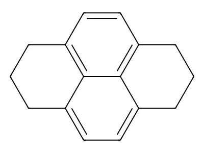 1,2,3,6,7,8-Hexahydropyrene structure
