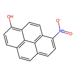 8-Hydroxy-1-nitropyrene structure