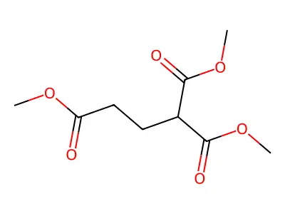 1,1,3-Propanetricarboxylic acid, 1,1,3-trimethyl ester structure