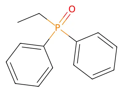Ethyldiphenylphosphine oxide structure