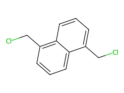 1,5-Bis(chloromethyl)naphthalene structure