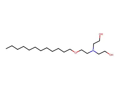 2,2'-((2-(Dodecyloxy)ethyl)imino)bis(ethanol) structure