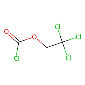 2,2,2-Trichloroethyl chloroformate structure