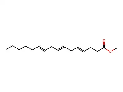 Methyl hexadeca-4,7,10-trienoate structure
