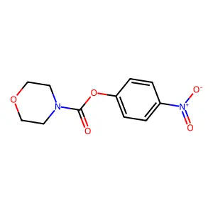 4-Nitrophenyl morpholine-4-carboxylate structure