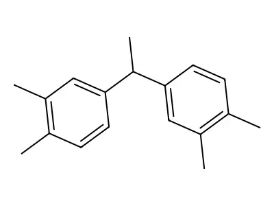 1,1-Bis(3,4-dimethylphenyl)ethane structure