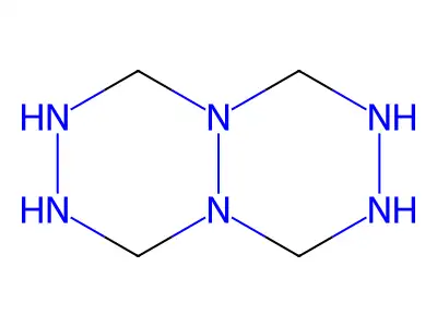 Octahydro(1,2,4,5)tetrazino(1,2-a)(1,2,4,5)tetrazine structure
