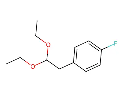 1-(2,2-Diethoxyethyl)-4-fluorobenzene structure