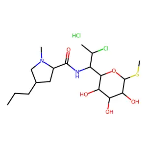 7-Epiclindamycin hydrochloride structure