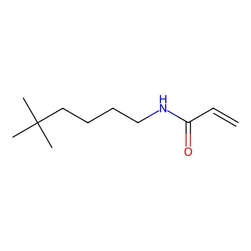 N-(5,5-dimethylhexyl)prop-2-enamide structure