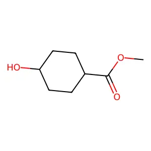 Methyl 4-hydroxycyclohexanecarboxylate structure