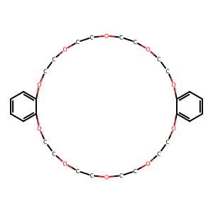 Dibenzo-30-crown-10 structure