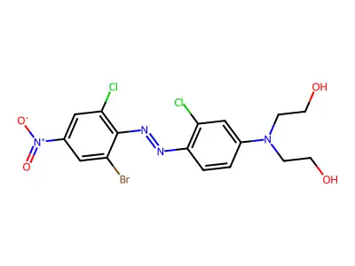 Disperse Brown 4 structure