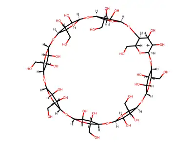 Schardinger gamma-Dextrin structure