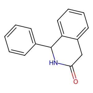 1-phenyl-1,4-dihydroisoquinolin-3(2H)-one structure