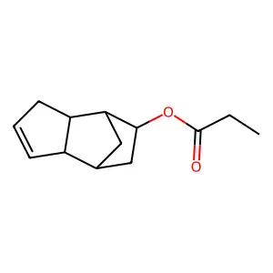 Tricyclodecenyl propionate structure