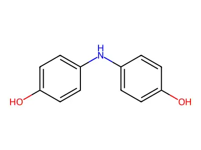 Phenol, 4,4'-iminobis- structure